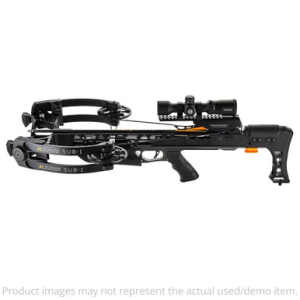 Mission Sub-1 XR Black Crossbow w/Pro Kit XK034 - Excellent Condition - Case A Little Dirty/string broken UA5937