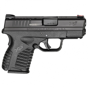 Springfield Armory XD-S 9mm 3.3" Black (W/2 Magazines) Pistol XDS9339BE