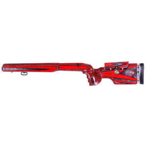 GRS Riflestocks GRS Hybrid Rem 700 LA LH Black/Red