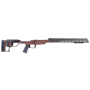 Christensen Arms MPR 17" Desert Brown Rem 700 LA Folding Chassis 440-00013-07 in Black