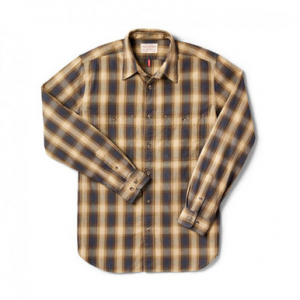 Filson Wildwood Shirt Navy Dune MD 10684 in Navy/dune Plaid, M