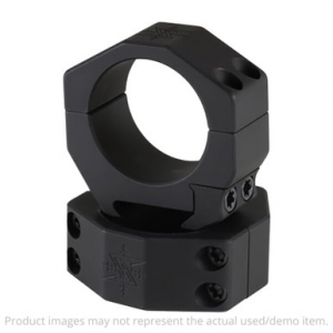 Seekins Precision 34mm 1" High 4 Cap Screw Scope Rings 0010630006 Damaged Packaging UA5022