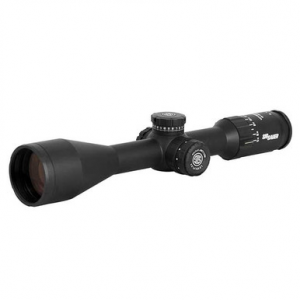 Sig Sauer Whiskey5 5-25x52 Illum Hellfire Quadplex SF, 0.25 MOA Adj, Black Scope SOW55011