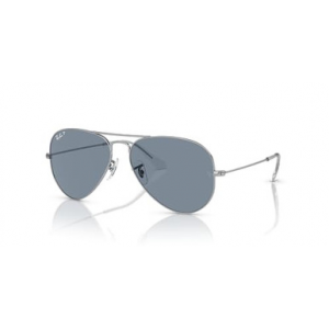 Ray-Ban Aviator Large Metal Silver Polar Blue 0RB3025-0030258