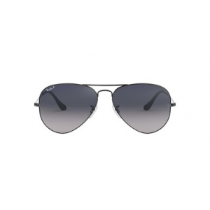 Ray-Ban Aviator Large Metal Gunmetal Blue Gradient Grey Polar 0RB3025-0047862