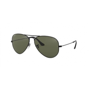 Ray-Ban Aviator Large Metal Black G-15 Green Polar 0RB3025-0025858