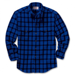 Filson Alaska Guide Shirt Blue Black MD 12006, M