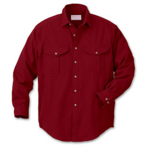 Filson SM Burgundy Alaskan Guide Shirt 12006-BU, S