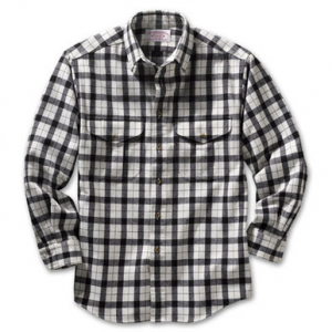 Filson Alaska Guide Shirt Cream Black LG 12006, L