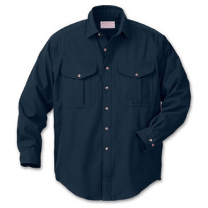 Filson Alaska Guide Shirt Navy 2XL 12006 in Blue