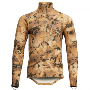 Sitka Gear Waterfowl Marsh Grinder Zip-T Medium 600344-WL-M Top, M