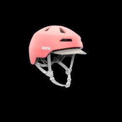 Rad Power Bikes Bern Nino 2.0 Kids' Helmet - Matte Grapefruit size Small