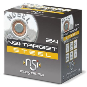 NOBEL AMMO NSI Steel 20 Gauge 2-3/4" 1oz #7 Shotgun Ammunition | 25 Rounds