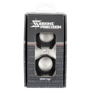 Seekins Precision SEEKINS PRECISION Scope Ring .97" High 30mm 4 Cap Screw Black - $140.00 at KYGUNCO