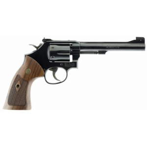 SMITH & WESSON Model 48 22WMR 6" 6rd - Black / Wood - Smith & Wesson