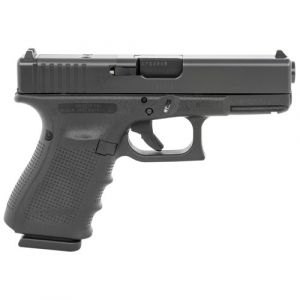 GLOCK G19 G4 MOS 9mm 4.02" 15rd Optic Ready Pistol - Black - Glock