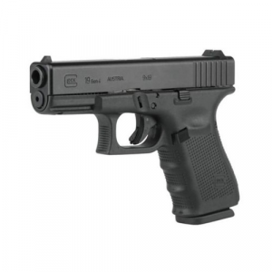 GLOCK G19 G4 9mm 4.02" 15rd Pistol | Black - Glock