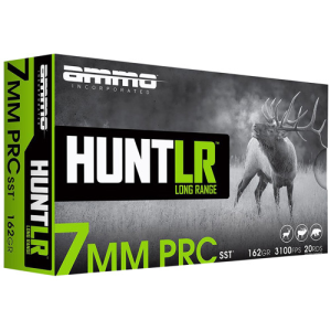 AMMO INC 7mm PRC 162Gr SST Hunt LR 20rd