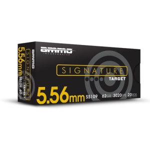 AMMO INC 5.56mm 62Gr SS109 Signature Rifle 20rd