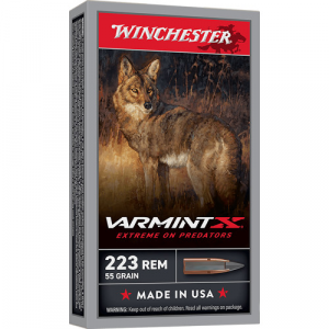WINCHESTER AMMO 22-250 Rem VarmintX XP 55Gr 20rd