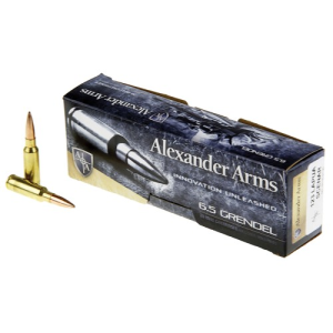 ALEXANDER ARMS 6.5 Grendel 123Gr Lapua Scenar BTOTM 20rd