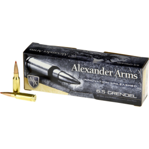 ALEXANDER ARMS 6.5 Grendel 129Gr Hornady SST Ballistic Tip 20rd