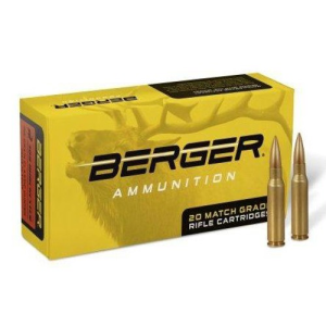 BERGER BULLETS 308 Win 168Gr Classic Hunter Hybrid Boat Tail 20rd