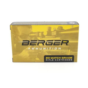 BERGER BULLETS 6.5 Creedmoor 140Gr Target Rifle Hybrid 20rd
