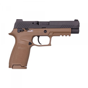 SIG SAUER P320 M17 9mm 4.7" Black / Coyote 17rd - Sig Sauer