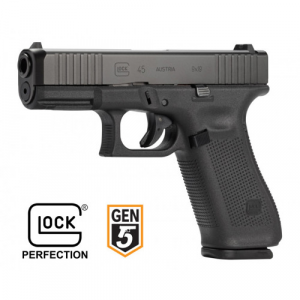 GLOCK G45 9mm 4in Black 17rd - Glock