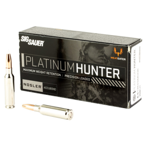 SIG SAUER 6.5 Crdmr Platinum Hunter 140Gr Accubond BT 20rd