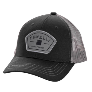 BENELLI Logo Patch Snapback Hat - Faded Black / Grey - Benelli