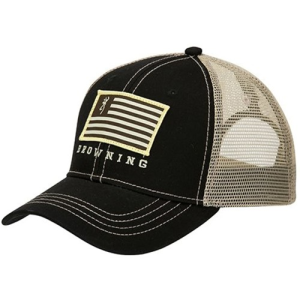 BROWNING Patriot Black/Tan Hat - Browning