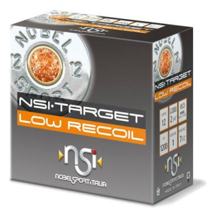 837913000304 NOBEL Ammo Low Recoil Target 12 Gauge 2-3/4" 1oz #8 Shotgun Ammunition | 25 Rounds 837913000304 NBL-ANSLR18
