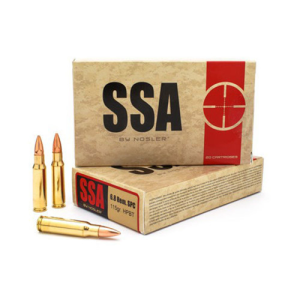 NOSLER 6.8mm SPC SSA 115Gr Custom Compt OTM HPBT 20rd