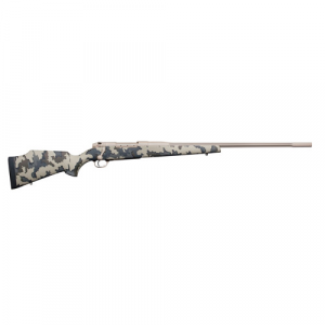 Weatherby Mark V Arroyo 7mm Rem Mag 26" 3rd Bolt Rifle w/ Fluted Barrel - FDE / KUIU Vias - Weatherby