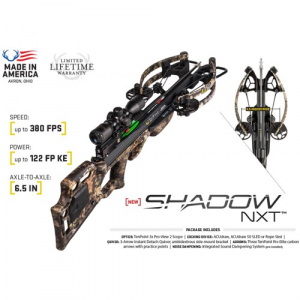 TENPOINT Shadow NXT, Pro-View 2 Scope, Rope Sled MO Country - Tenpoint