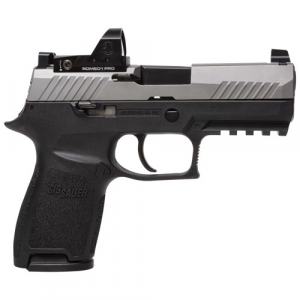 SIG SAUER P320 RXP Compact 9mm 3.9" 15rd Pistol w/ ROMEO1 Pro & Contrast Sights - Two-Tone - Sig Sauer