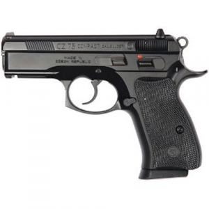 CZ-USA 75 Compact 9mm 3.8" Black 14rd Steel Frame - Cz-Usa