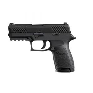 SIG SAUER P320 Compact 9mm 3.9" 10rd Pistol w/ Siglight Night Sights - Black - Sig Sauer