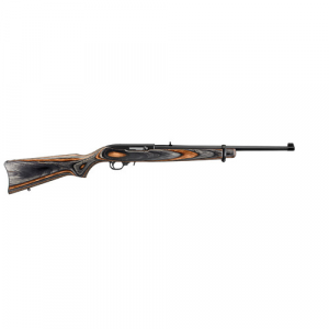 RUGER 10/22 Carbine Brn/Blk Stk 22 LR 18.5" Blued 10rd - Ruger