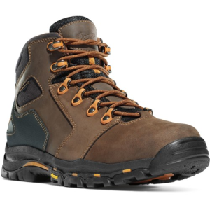 DANNER Vicious 4.5" Brown/Orange Work Boot - Danner