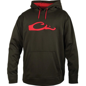 DRAKE Performance Hoodie Black/Red - Drake