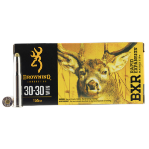 020892222212 BROWNING Ammo 30-30 Win 155gr Bxr Deer 20rd 020892222212 BRW-B192130301