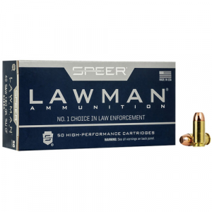 SPEER Ammo Lawman Clean-fire 40 S&w 180gr Tmjrn Ammunition | 50 Rounds
