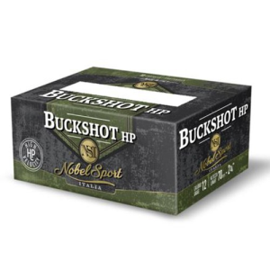 NOBEL AMMO 12Ga 2.75" 1200FPS 00BK 9-PEL