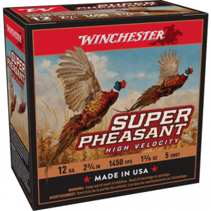 WINCHESTER AMMO 12Ga 2.75" #5 CU SX Super Pheasant 1-3/8oz 100rd