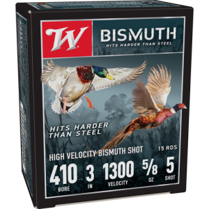 WINCHESTER AMMO 410Ga 3" #5 Ib Bismuth 9/16oz 15rd
