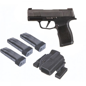 SIG SAUER P365 XL 9mm 3.7" 10rd Optic Ready Pistol w/ XRAY3 Night Sights - TACPAC - Black - Sig Sauer