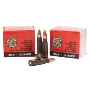 RED ARMY STANDARD 7.62x39 124Gr HPBT 1000rd - Red Army Standard